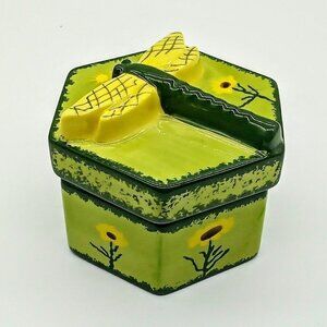 St. Jude Children's Hospital Dragonfly Ceramic Hexagonal Box